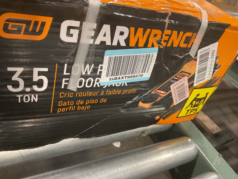 Photo 1 of **SCRAPE DAMAGE **GEARWRENCH 3.5 Ton Low Profile Floor Jack | GWLPFJ3T