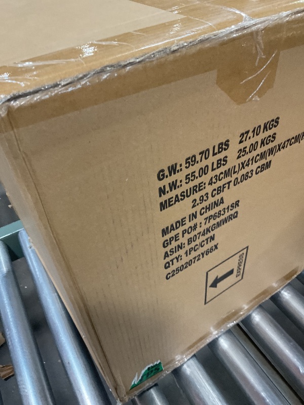 Photo 1 of **FOR PARTS ONLY NON-FUNCTIONAL MISSING PIECES*** Amazon Basics Fire Resistant Security Safe with Programmable Electronic Keypad, Secure Valuables and Important Documents, 14.17"W x 12.2"D x 15.75"H, 0.83 Cubic Feet, Black