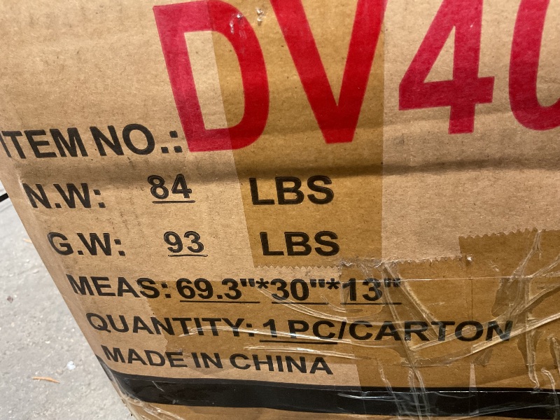 Photo 1 of **TRUCK PICK UP ONLY**STOCK PHOTO FOR REFERENCE **DV4041-S(1of3) 3 seat sofa black