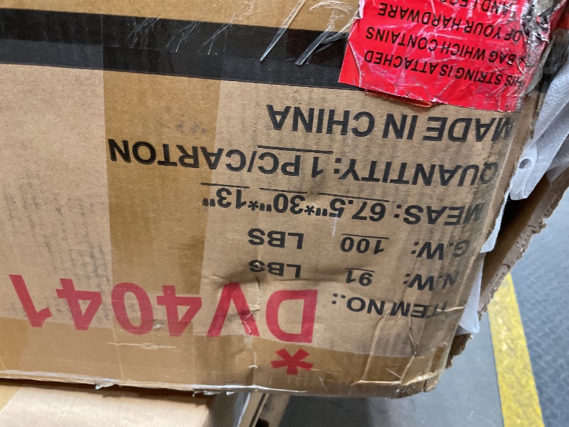 Photo 1 of **TRUCK PICK UP ONLY**STOCK PHOTO FOR REFERENCE **DV4041-S(1of3) 3 seat sofa black