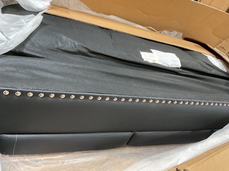 Photo 1 of **TRUCK PICK UP ONLY**STOCK PHOTO FOR REFERENCE **DV4041-S(1of3) 3 seat sofa black