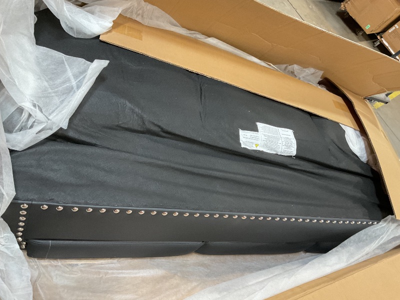 Photo 1 of **TRUCK PICK UP ONLY**STOCK PHOTO FOR REFERENCE **DV4041-S(1of3) 3 seat sofa black