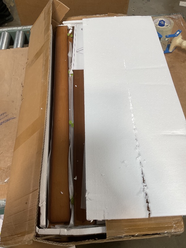 Photo 1 of Gashell Wire Shelf Covers, Bamboo Wire Rack Covers for Pantry, Closet (4pcs, 32" W x 12" D)