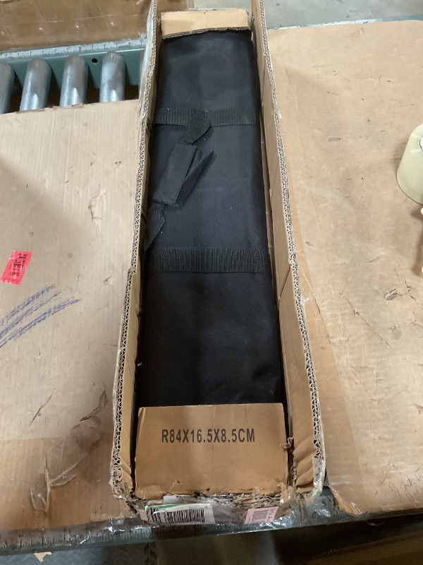 Photo 1 of EMART Backdrop Stand, 8.5ft Height 10ft Width Adjustable Photography Background Support Poles with Heavy Duty Flat Base, Photo Metal Steel Pipe and Drape Frame Kit for Parties Birthday Wedding - Black