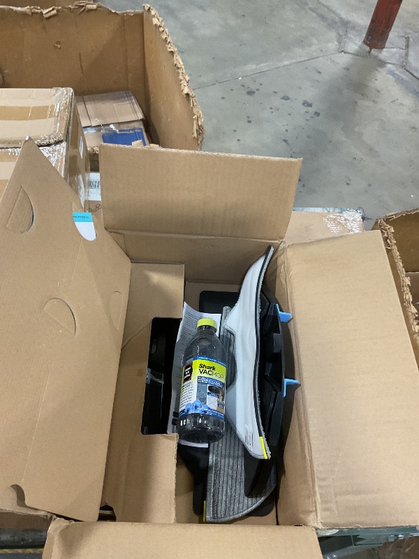 Photo 1 of ***NON FUNCTIONAL***Shark Matrix Plus 2in1 Robot Vacuum & Mop with Sonic Mopping, Matrix Clean, Home Mapping, HEPA Bagless Self Empty Base, CleanEdge, for Pet Hair, WiFi, Black/Brass, AV2620WA