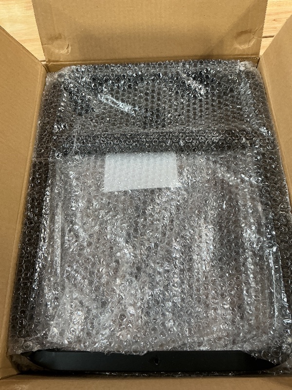 Photo 1 of ***MISSING HARDWARE***Kitstorack TV Tray Table, Adjustable Height & Flip-Top & Rounded Metal Corners, Snack Table for Couch, Sofa, Bed, Chair, Living Room, C Shaped End Side Table for Eating, Dinner or Laptop, Small Spaces