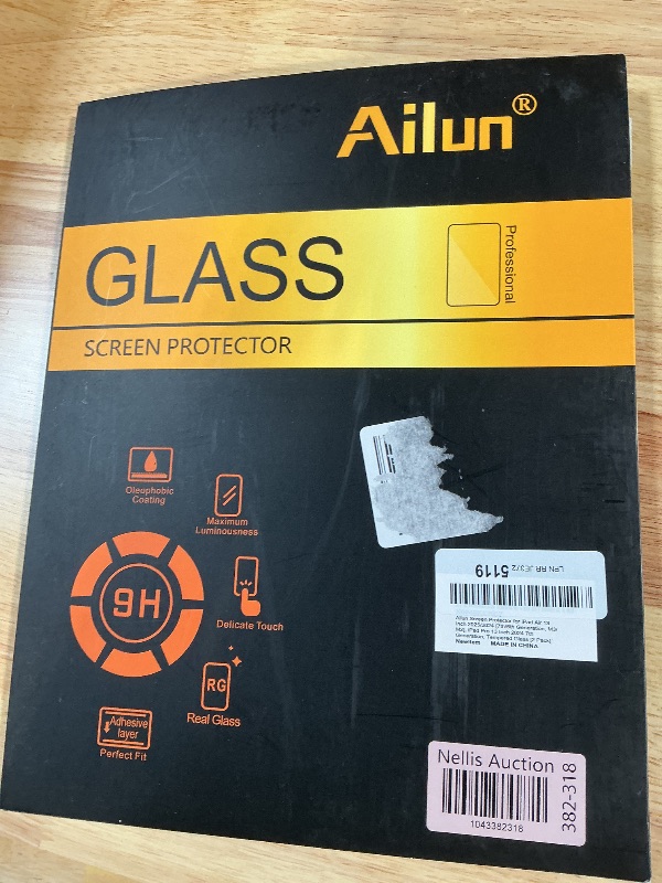 Photo 1 of **ONLY ONE***
Ailun Screen Protector for iPad Air 13 Inch 2026/2025/2024 [8/7/6th Gen,M4/M3/M2], iPad Pro 13 Inch 2025/2024 [8/7th Gen,M5/M4], Tempered Glass Face ID Apple Pencil Compatible Case Friendly 2 Pack