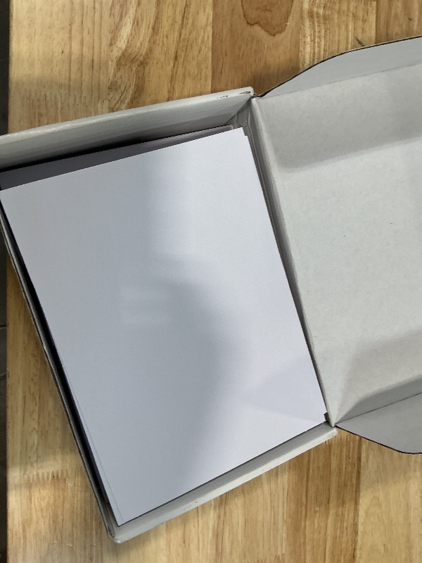 Photo 1 of 100 Pack White Blank Cards and 100 Pack Envelopes 4x6, Note Greeting Cards and Envelopes Set, Folded Cardstock with Self-Seal Envelope for DIY Greeting Thank you Cards, Invitations in All Occasions