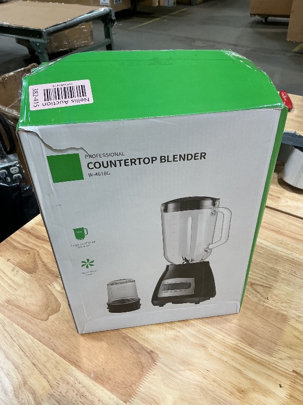 Photo 1 of **FOR PARTS ONLY/ NON-FUNCTIONAL*** GDOR Blender, 52 Oz Glass Jar, Multi-Function Kitchen Blender & Grinder Combo, 9 Functions with Shakes, Puree, Crush Ice, and Chop, Max 700W, Self Cleaning