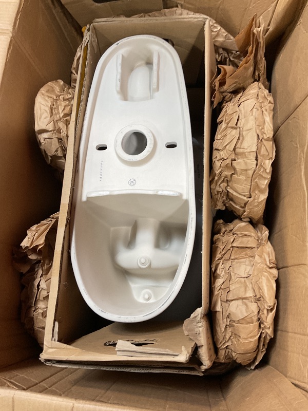 Photo 1 of *BOWL ONLY TOTO Drake Two-Piece Elongated 1.6 GPF Universal Height TORNADO FLUSH Toilet with CEFIONTECT, Cotton White - CST776CSFG#01