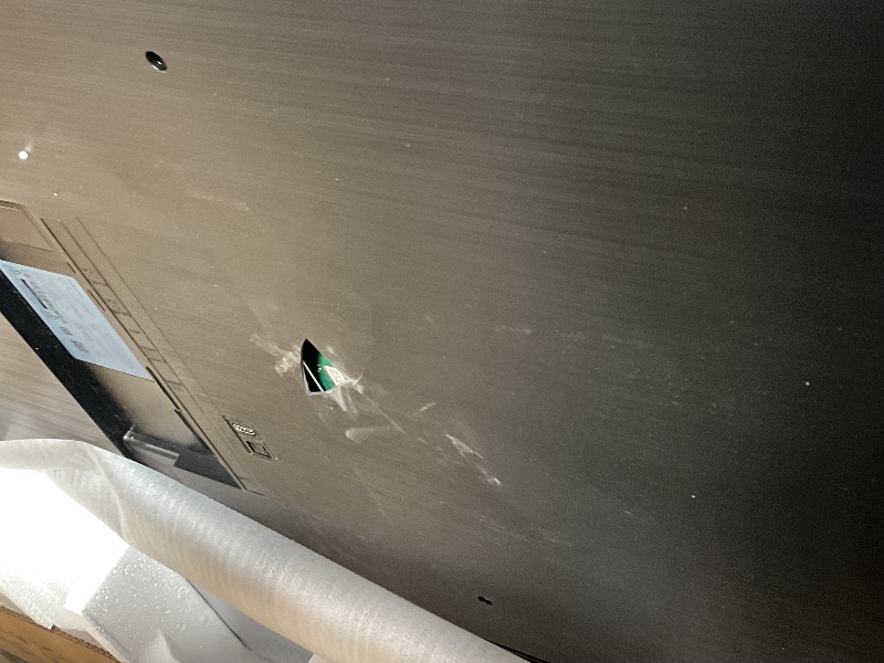 Photo 1 of *BROKEN BACK Samsung 75-Inch Class QLED 4K Q60D Series Quantum HDR Smart TV w/Object Tracking Sound Lite, Motion Xcelerator, Slim Design, Gaming Hub, Alexa Built-in (QN75Q60D, 2024 Model)