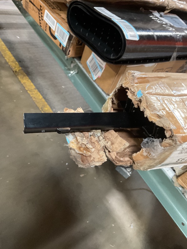 Photo 1 of 10 Pack Garden Fence Post, 4 Feet Heavy Duty Metal U-Post for Wire Fence, No Dig Garden Fence Stakes for Temporary Fencing, Electric Fence Wire, Corner Anchor, and More-Black