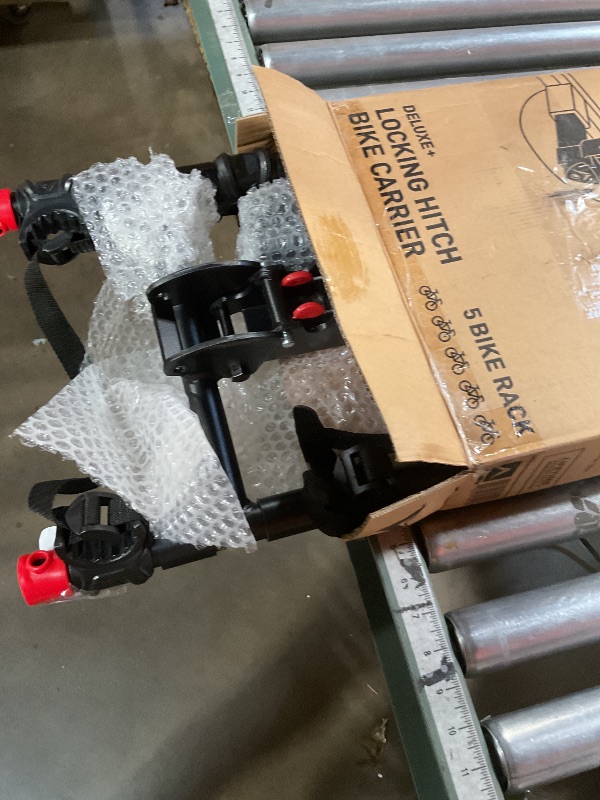 Photo 1 of ****MISSING ASSEMBLY PIECES**** Allen Sports Deluxe+ Locking Quick Release 5-Bike Carrier for 2 in. Hitch, Model 850QR,Black