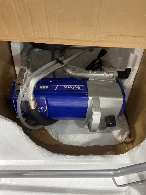 Photo 1 of ***UNTESTED POSSIBLY FOR PARTS**** Gyfent 450 Airless Paint Sprayer, 0.47GPM Paint Sprayer for Home Interior 3300psi 900W High Efficiency Airless Sprayer with Low Overspray for House Painting Townhouse