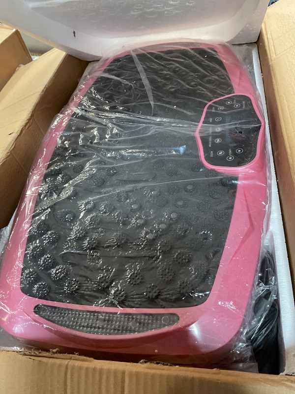 Photo 1 of **ONLY OPERATES ON 1 SPEED DOESN'T RESPOND TO OTHER LEVEL/SPEED CHANGES** nimto Vibration Plate Exercise Machine Whole Body Workout Vibration Fitness Platform for Home Fitness & Weight Loss + BT + Remote, 99 Levels