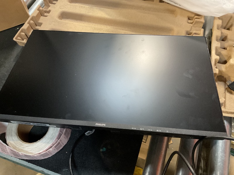 Photo 1 of **POWER CORD MISSING**Philips 24E2N2100 24 inch IPS FHD (1920 x 1080) 120Hz Gaming Office Monitor, VESA, HDMI x1, VGA Port x1, Eye Care, 4 Year Advance Replacement Warranty