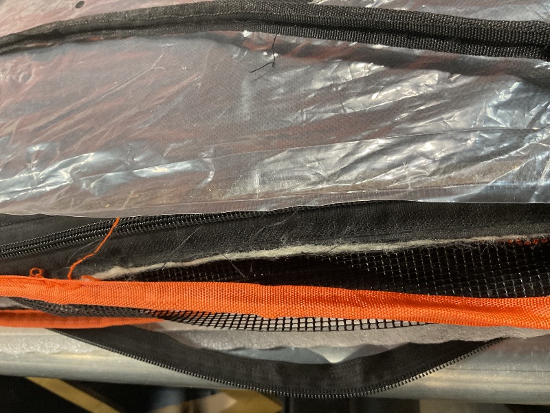 Photo 1 of ***FOR PARTS MAJOR DAMAGED RIPPED*** MYJAQI Back Seat Extender for Dogs, Waterproof Dog Car Seat Cover for Back Seat with Hard Bottom, 2025 Upgraded Material, Anti Scratch, Safer, Easy to Use and Clean, Holds 400lbs