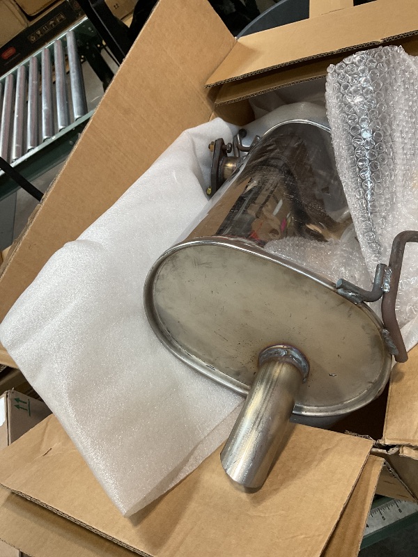 Photo 1 of * ISSUE ATTACHING NUT TO ONE BOLT, SEE IMAGE FOR REFERENCE * Rear Exhaust Muffler Compatible With 2014-2018 Mitsubishi Outlander 2.4L Exhaust Muffler