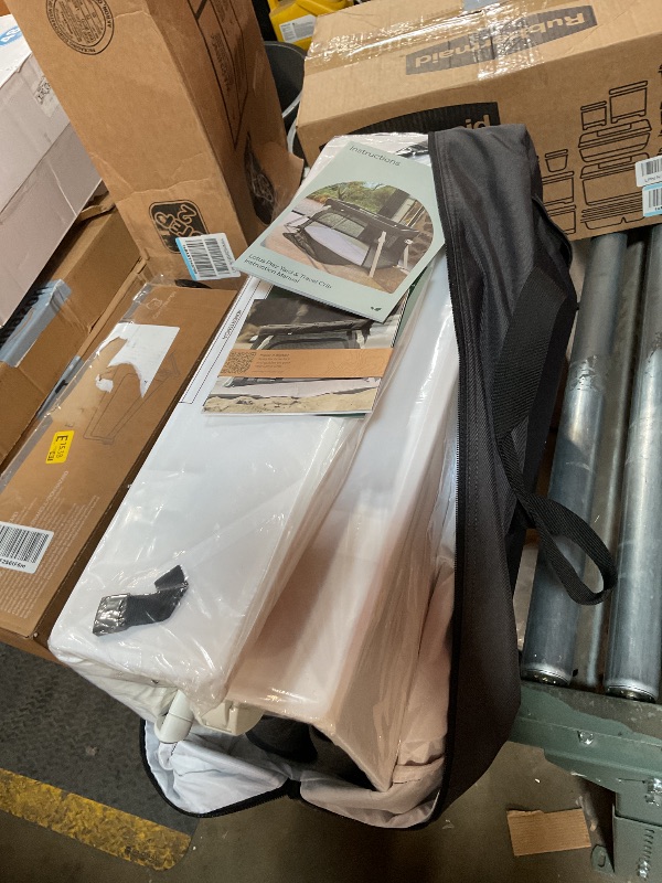 Photo 1 of * BACKPACK STRAPS IN REVERSIBLE OUTER CASE! SLEEK DESIGN * Guava Family Travel Crib includes Lightweight Backpack Design | Certified Baby Safe Portable Crib | Folding Play Yard, Comfy Mattress for Babies, Toddlers | Compact Baby Travel Bed