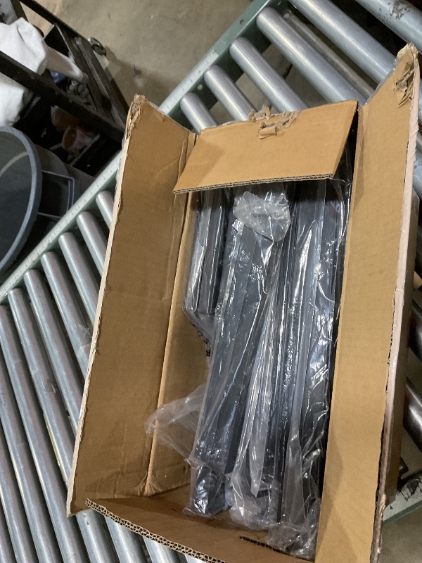 Photo 1 of * HARDWARE FLOATING THROUGH BOX, UNSURE IF MISSING * 3-Step RV Step Stool with Handrail, Wider Steps with Anti-Slip Mat & Base Support, Mobility Aid Ladder for Senior, High RV, Hot Tub, Porch