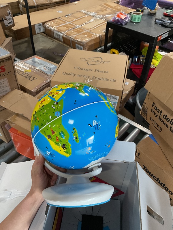 Photo 1 of ***MISSING PIECES*** PlayShifu Globe for Children – Orboot Earth: Interactive Kids Globe with 1000+ Facts on Animals, Places & Monuments | Tech-Powered Learning Toy & STEM Gift for Kids Ages 4–10