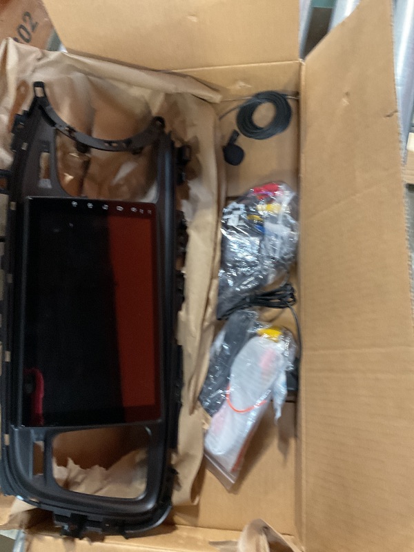 Photo 1 of * SCRATCH ACROSS DISPLAY * Fuluku 4+64GB Android 15 Car Stereo for Kia Optima K5 2013-2015 Wireless Carplay Android Auto 9" Touch Screen Car Radio Dash Kit with GPS WiFi Bluetooth SWC DSP EQ Mirror Link Backup Camera