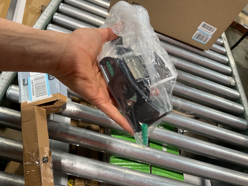 Photo 1 of * HARDWARE ONLY, NO ROD * Ivilon Drapery Window Curtain Rod - End Cap Style Design 1 Inch Pole. 28 to 48 Inch Color Black
