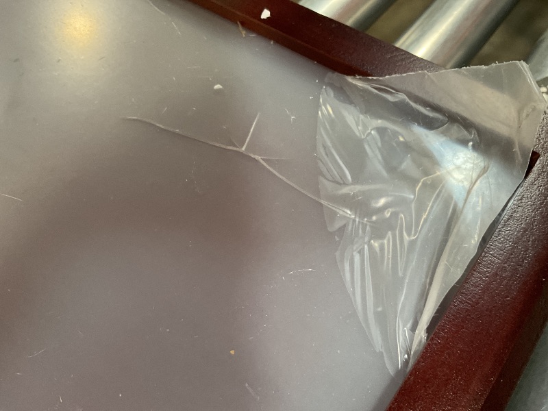 Photo 1 of * DAMAGE TO PLASTIC DIVIDER, EASY TO REPLACE * Silipull Gun Display Case with Lock Wall Mount Wooden Pistol Display Case W/ 98% UV Protection Acrylic Clear Door Gun Shadow Box Stand Rack Holder for Collection (Reddish Brown,2gun Displaycase)