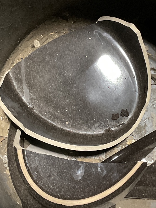 Photo 1 of **LID AND METAL COOKING SHELL ONLY. CERAMIC PIECE INSIDE MISSING**Crock-Pot Large 8-Quart Programmable Slow Cooker with Auto Warm Setting Black Stainless Steel