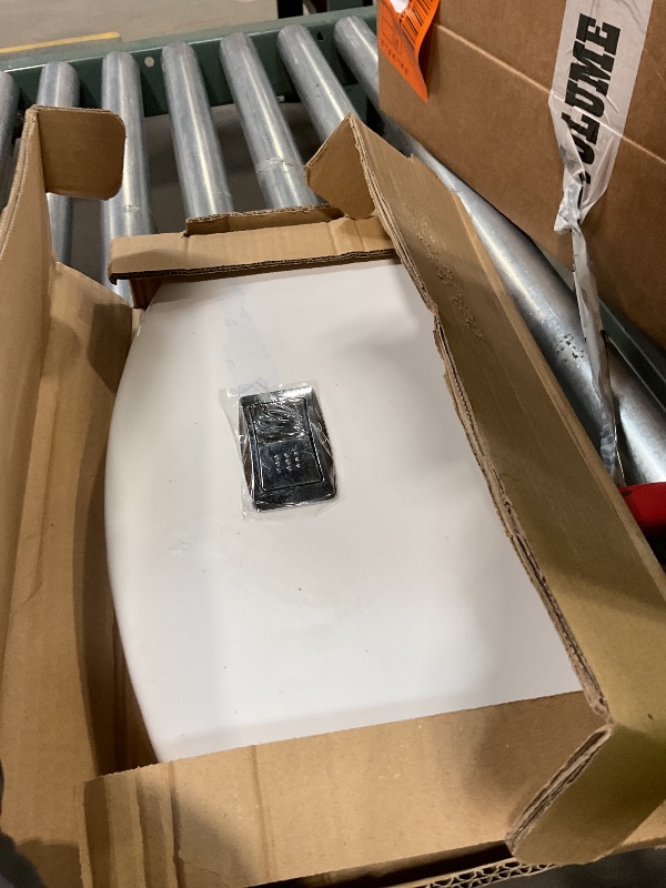 Photo 1 of **3 BOXES**American Standard 606AA002.020 H2Option Two-Piece Toilet with Toilet Seat and Wax Ring, Elongated Front, Chair Height, Dual Flush, White, 0.92 - 1.28 gpf