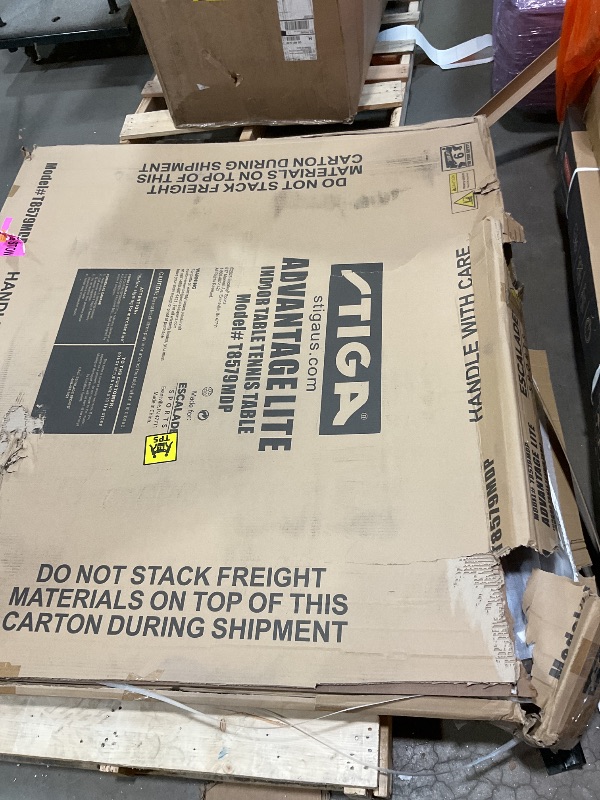 Photo 1 of **SCRAPE. FRAME PIECE CAME LOOSESTIGA Advantage Series Ping Pong Tables - 13, 15, 19, and 25mm Tabletops - Quickplay 10 Minute Assembly - Playback Mode - Recreational to Tournament Level