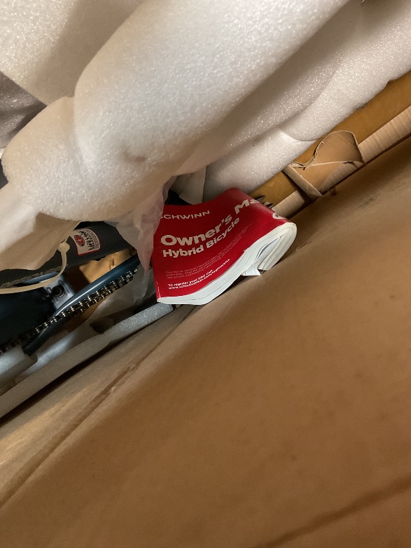 Photo 1 of **SELLING FOR PARTS. MISSING TIRE, RIM AND HANDLEBARS**Schwinn Regioneer Mens Hybrid Comfort Bike, 26-Inch Wheels, 7 Speed, 17-Inch Steel Frame, Alloy Linear Brakes, Blue