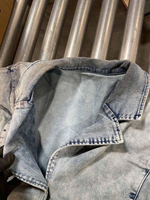 View 4 of **DIRT. SIZE NOT LISTED**Women’s denim outfit top and bottom. 