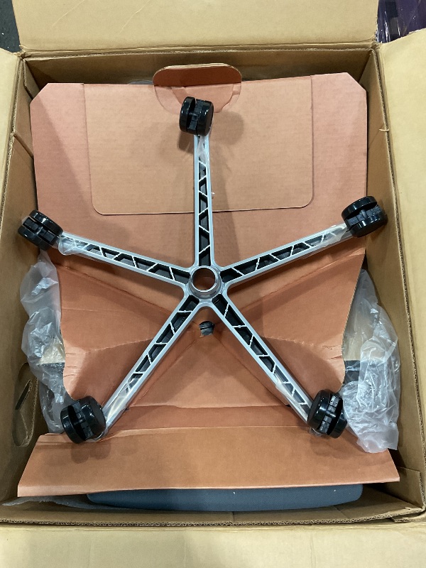 Photo 1 of ****FOR PARTS ONLY/ DAMAGED & MISSING PIECES**** Steelcase Gesture Office Chair - Ergonomic Work Chair with Wheels for Carpet - Comfortable - Intuitive-to-Adjust for Desk - 360-Degree Arms - Graphite Gray Fabric