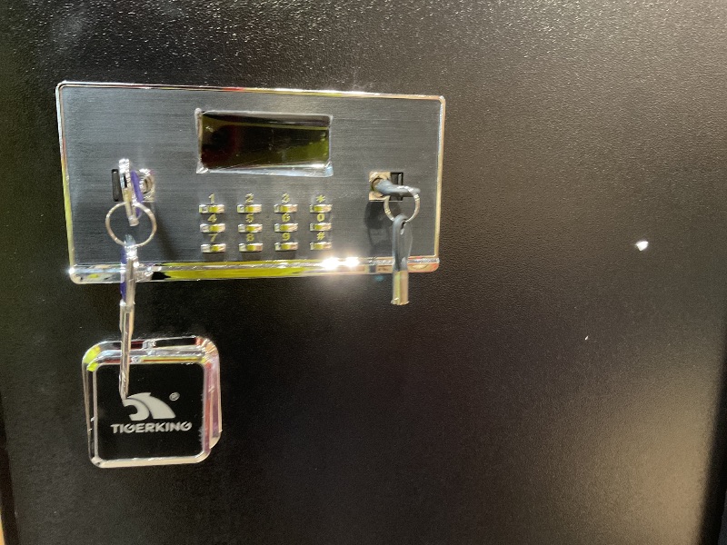 Photo 1 of ?US STOCK?TIGERKING 17.6 Cubic Feet Extra Large Heavy Duty Safe Box, Home Safe with Double Safety Key Lock and Separate Lock Box, Digital safe with 3 Removable Shelf for Home Hotel Office,235lbs