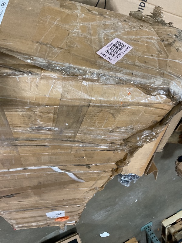 Photo 1 of **FOR PARTS/DAMAGES PIECES** Marsail Sideboard Buffet Cabinet with Storage, 55" Farmhouse Kitchen Buffet Bar Table 4 Door Storage Cabinets for Dining Room Furniture, Wood White