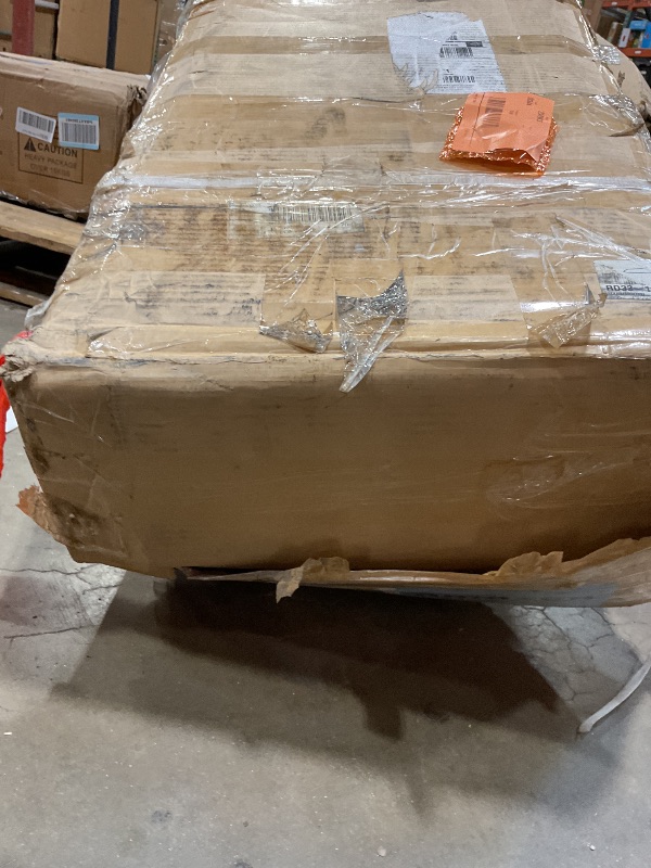 Photo 1 of **FOR PARTS/DAMAGES PIECES** Marsail Sideboard Buffet Cabinet with Storage, 55" Farmhouse Kitchen Buffet Bar Table 4 Door Storage Cabinets for Dining Room Furniture, Wood White