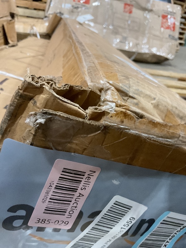 Photo 1 of **SCRAPE DAMAGE ON END**ZINUS Quick Lock Metal Smart Box Spring, 4 Inch Mattress Foundation, Strong Metal Structure, Easy Assembly, King, White