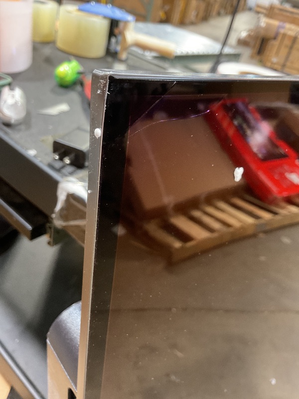 Photo 1 of **SELLING FOR PARTS. MAJOR DAMAGE TO SCREEN. MISSING REMOTE**. LG 55-Inch Class OLED evo AI 4K C5 Series Smart TV w/Dolby Atmos, Dolby Vision, HDR10, AI Super Upscaling 4K, Filmmaker Mode, Wow Orchestra, Alexa Built-in (OLED55C5PUA, 2025)