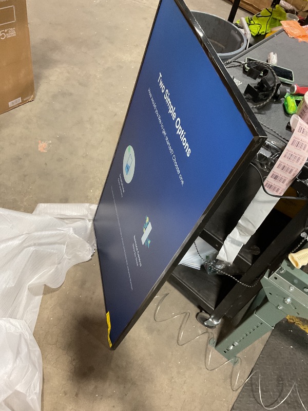 Photo 1 of SAMSUNG 55-Inch Class QLED 4K LS03D The Frame Series Quantum HDR Smart TV w/Dolby Atmos, Art Mode, Anti-Reflection, Customizable Frame, Slim Fit Wall Mount with Alexa Built-in (QN55LS03D, 2024 Model)