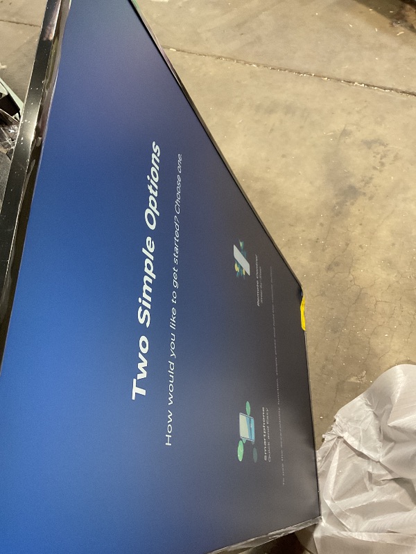 Photo 1 of SAMSUNG 55-Inch Class QLED 4K LS03D The Frame Series Quantum HDR Smart TV w/Dolby Atmos, Art Mode, Anti-Reflection, Customizable Frame, Slim Fit Wall Mount with Alexa Built-in (QN55LS03D, 2024 Model)