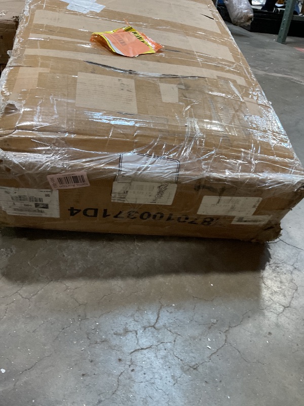 Photo 1 of **SCRATCHES FROM TRANSPORT **Feonase King Size Bed Frame with 4 Storage Drawers, Upholstered Platform Bed with Charging Station, Wingback Storage Headboard, Wooden Slats Support, No Box Spring Needed, Easy-Assembly, Black