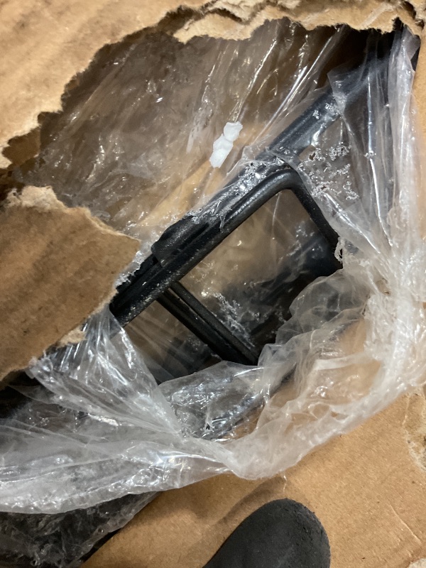 Photo 1 of **SCRATCHES FROM TRANSPORT **Feonase King Size Bed Frame with 4 Storage Drawers, Upholstered Platform Bed with Charging Station, Wingback Storage Headboard, Wooden Slats Support, No Box Spring Needed, Easy-Assembly, Black