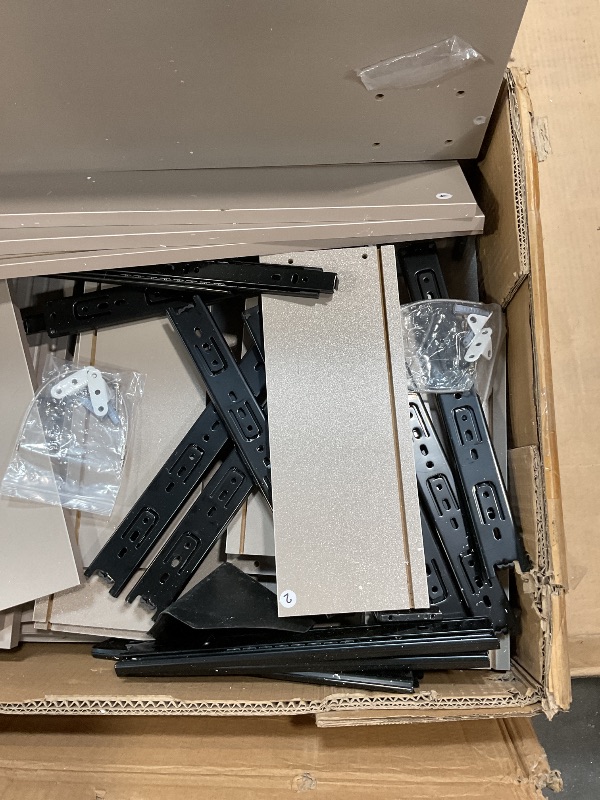 Photo 1 of ***MISSING ASSEMBLY HARDWARE***  Chrangmay Modern Chest of Drawers with 6 Drawers,Deep Drawers,Clothes Organizer,Large Storage Cabinet for Living Room, Bedroom,Hallway,with Anti-Tipping Device,Grey