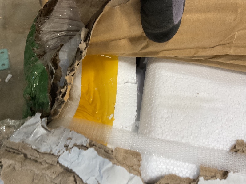 Photo 1 of **DENTED ON SIDE**Hamilton Beach HBFRF1100, 11 cu ft, Upright Freezer, White