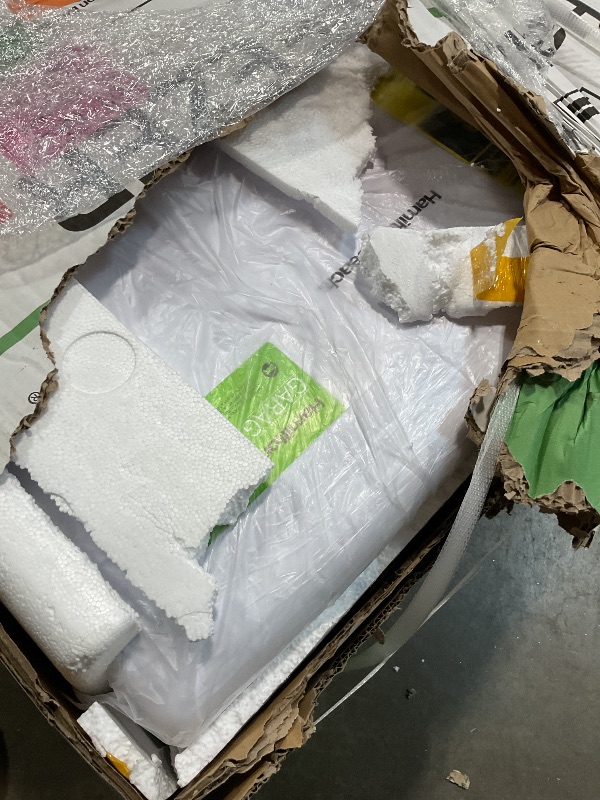 Photo 1 of **DENTED ON SIDE**Hamilton Beach HBFRF1100, 11 cu ft, Upright Freezer, White