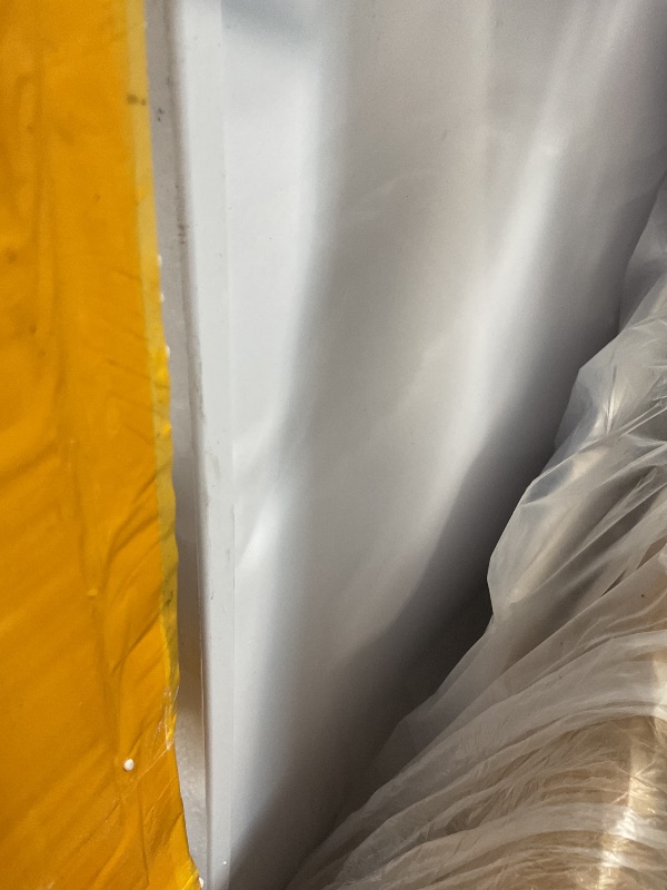 Photo 1 of **MINOR DENTS AND BEND ON SIDE**Hamilton Beach HBFRF1100, 11 cu ft, Upright Freezer, White