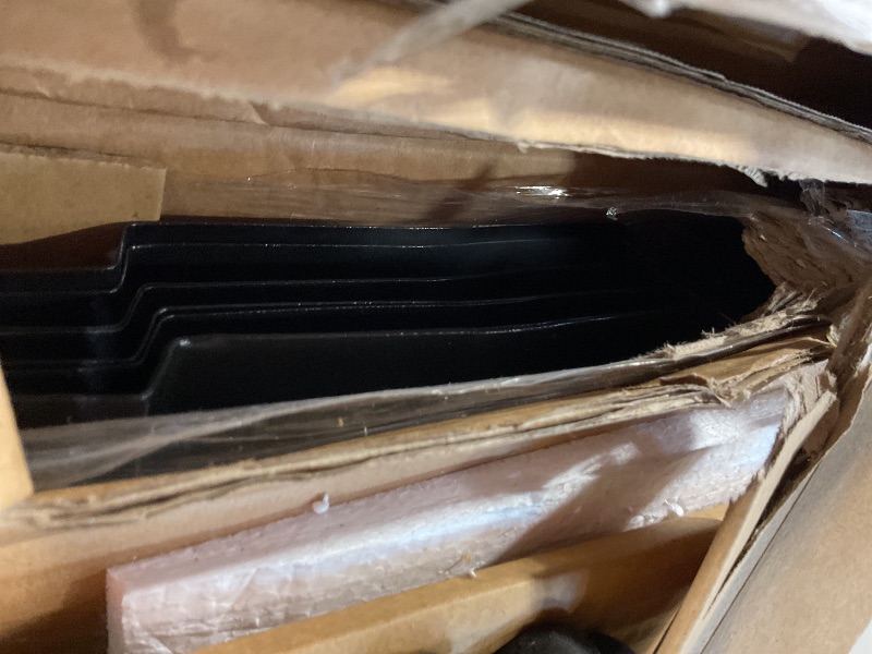 Photo 1 of **2 BOXES. SELLING FOR PARTS. DIDNT SEE THE MAIN SUPPORT BEAMS**HOTEEL 10x12 Hardtop Gazebo on Clearance with Heavy Duty Galvanized Steel Double Metal roof,Aluminum Frame,Patio Gazebo with Curtains and Netting,Outdoor Permanent Pavillon for Backyard,Black