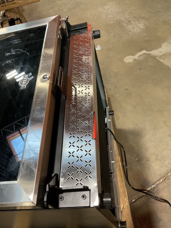 Photo 1 of **DOOR HINGES ARE LOOSE/HALF BROKEN. DIRT AND SCRATCHES**Tylza 24 Inch Wine Fridge Dual Zone, 180 Bottle Wine Cooler Refrigerator With Stainless Steel and Professional Compressor, Fast Cooling Low Noise and No Fog Built-in or Freestanding