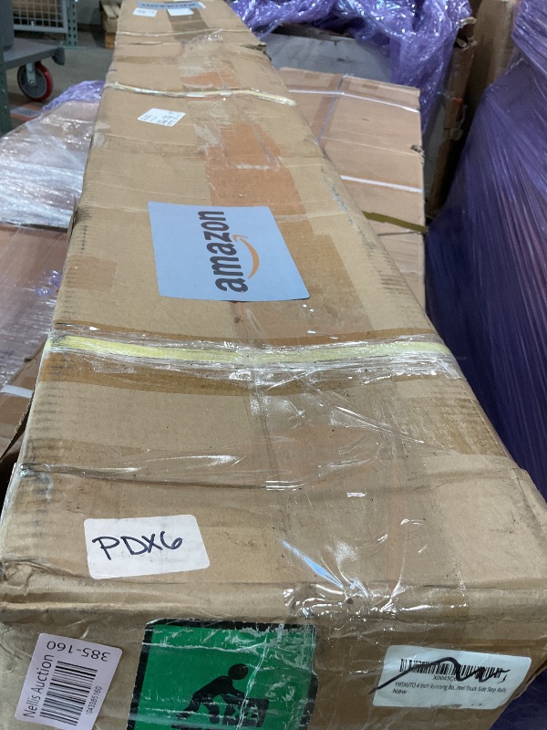 Photo 1 of **MINOR USE WEAR**YHTAUTO 4 Inch Running Boards Fit Dodge Ram 1500 2009-2010 & Ram 1500 2011-2018, 1500 Classic 2019-2024 Extended Cab, Oval Straight Side Steps Carbon Steel Step Bars Off-Road Exterior Accessories